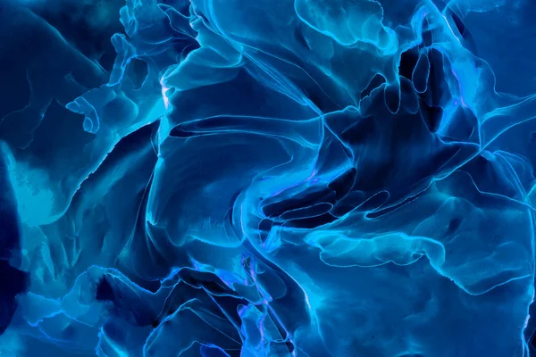 Alkol mürekkebi ve renkli soyut modern resim arka planıyla yapılmış yüksek kalite modern soyut resim..