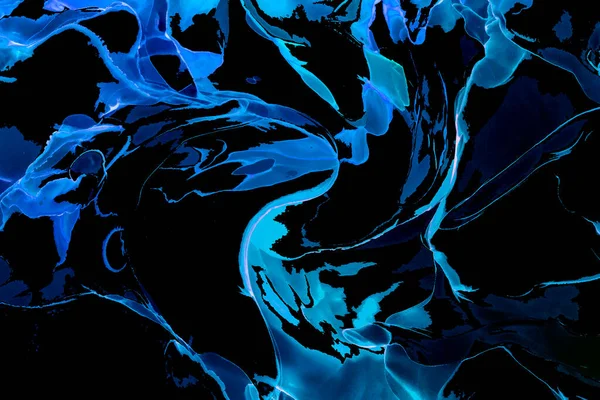 Alkol mürekkebi ve renkli soyut modern resim arka planıyla yapılmış yüksek kalite modern soyut resim..