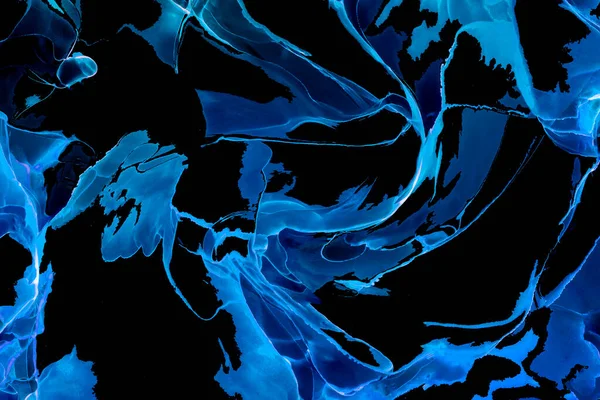 Alkol mürekkebi ve renkli soyut modern resim arka planıyla yapılmış yüksek kalite modern soyut resim..