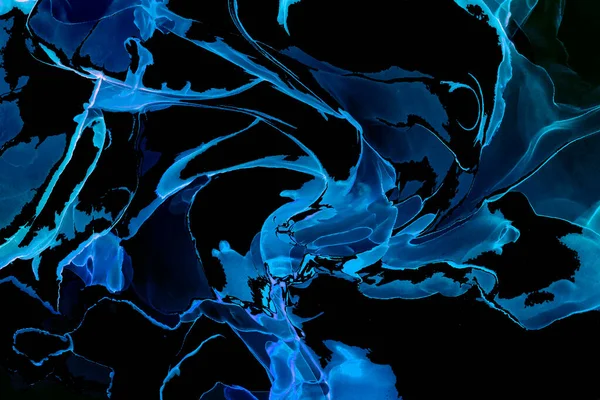 Alkol mürekkebi ve renkli soyut modern resim arka planıyla yapılmış yüksek kalite modern soyut resim..