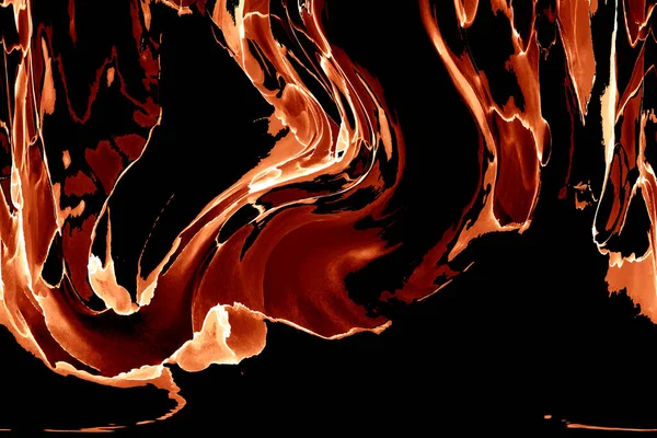 Pintura Abstrata Moderna Alta Qualidade Renderizada Com Tinta Alcoólica Fundo — Fotografia de Stock