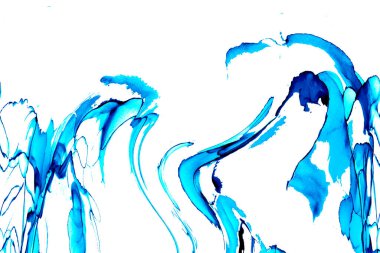 Alkol mürekkebi ve renkli soyut modern resim arka planıyla yapılmış yüksek kalite modern soyut resim..