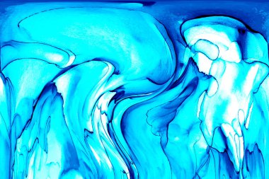 Alkol mürekkebi ve renkli soyut modern resim arka planıyla yapılmış yüksek kalite modern soyut resim..