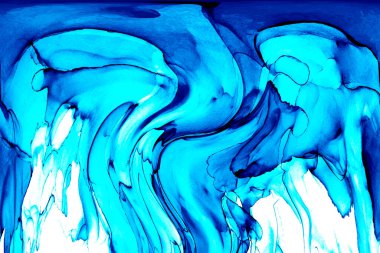 Alkol mürekkebi ve renkli soyut modern resim arka planıyla yapılmış yüksek kalite modern soyut resim..