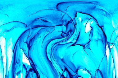 Alkol mürekkebi ve renkli soyut modern resim arka planıyla yapılmış yüksek kalite modern soyut resim..