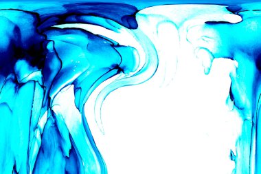 Alkol mürekkebi ve renkli soyut modern resim arka planıyla yapılmış yüksek kalite modern soyut resim..