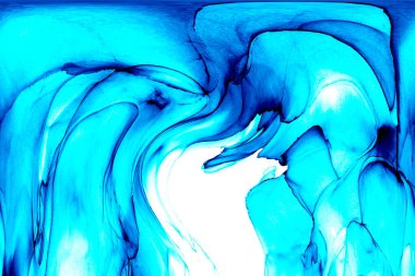 Alkol mürekkebi ve renkli soyut modern resim arka planıyla yapılmış yüksek kalite modern soyut resim..