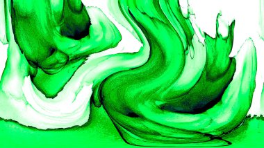 Alkol mürekkebi ve renkli soyut modern resim arka planıyla yapılmış yüksek kalite modern soyut resim..