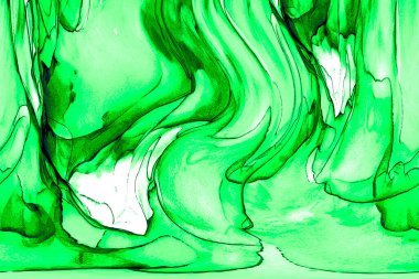 Alkol mürekkebi ve renkli soyut modern resim arka planıyla yapılmış yüksek kalite modern soyut resim..