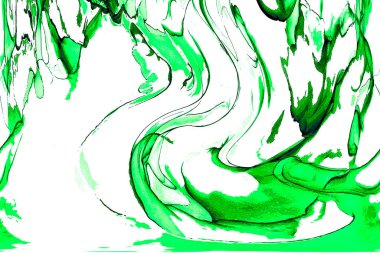 Alkol mürekkebi ve renkli soyut modern resim arka planıyla yapılmış yüksek kalite modern soyut resim..