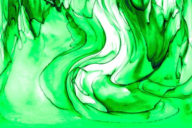 Alkol mürekkebi ve renkli soyut modern resim arka planıyla yapılmış yüksek kalite modern soyut resim..