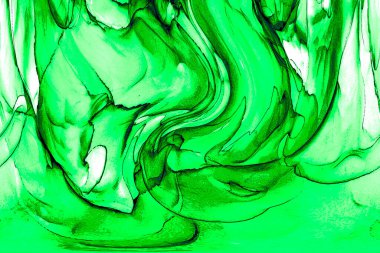 Alkol mürekkebi ve renkli soyut modern resim arka planıyla yapılmış yüksek kalite modern soyut resim..