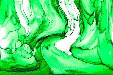 Alkol mürekkebi ve renkli soyut modern resim arka planıyla yapılmış yüksek kalite modern soyut resim..