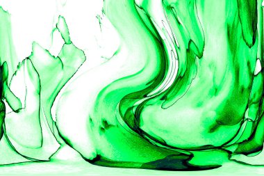 Alkol mürekkebi ve renkli soyut modern resim arka planıyla yapılmış yüksek kalite modern soyut resim..