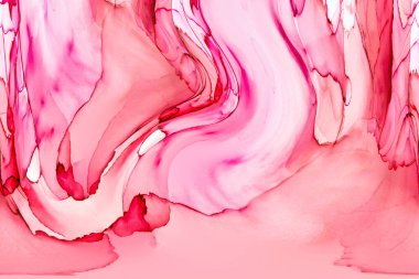 Alkol mürekkebi ve renkli soyut modern resim arka planıyla yapılmış yüksek kalite modern soyut resim..