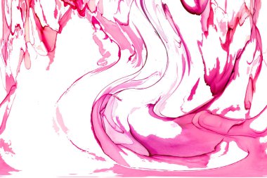 Alkol mürekkebi ve renkli soyut modern resim arka planıyla yapılmış yüksek kalite modern soyut resim..