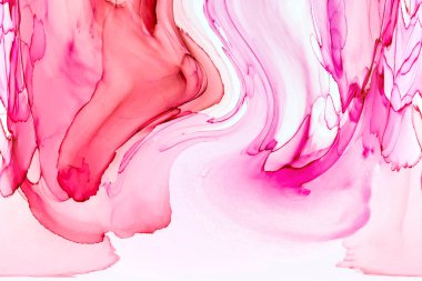 Alkol mürekkebi ve renkli soyut modern resim arka planıyla yapılmış yüksek kalite modern soyut resim..