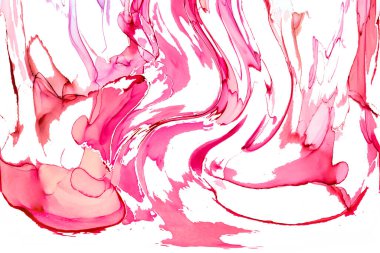 Alkol mürekkebi ve renkli soyut modern resim arka planıyla yapılmış yüksek kalite modern soyut resim..