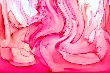 Alkol mürekkebi ve renkli soyut modern resim arka planıyla yapılmış yüksek kalite modern soyut resim..