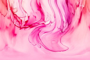 Alkol mürekkebi ve renkli soyut modern resim arka planıyla yapılmış yüksek kalite modern soyut resim..