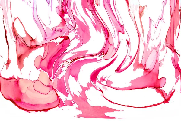 Alkol mürekkebi ve renkli soyut modern resim arka planıyla yapılmış yüksek kalite modern soyut resim..