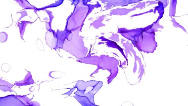 Alkol mürekkebinden yapılmış doğal akışkan sanat tablosu. Yumuşak, rüya gibi renkler. Aurora oluştur. Şeffaf dalgalı hatları ateşle.