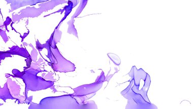 Alkol mürekkebinden yapılmış doğal akışkan sanat tablosu. Yumuşak, rüya gibi renkler. Aurora oluştur. Şeffaf dalgalı hatları ateşle.