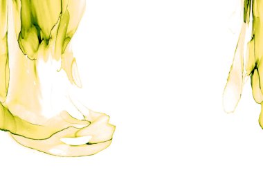 Alkol mürekkebinden yapılmış doğal akışkan sanat tablosu. Yumuşak, rüya gibi renkler. Aurora oluştur. Şeffaf dalgalı hatları ateşle.