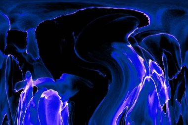 Alkol mürekkebinden yapılmış doğal akışkan sanat tablosu. Yumuşak, rüya gibi renkler. Aurora oluştur. Şeffaf dalgalı hatları ateşle.