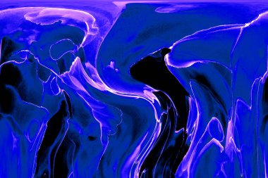 Alkol mürekkebinden yapılmış doğal akışkan sanat tablosu. Yumuşak, rüya gibi renkler. Aurora oluştur. Şeffaf dalgalı hatları ateşle.