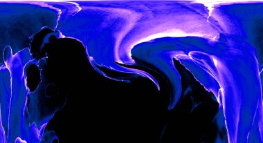 Alkol mürekkebinden yapılmış doğal akışkan sanat tablosu. Yumuşak, rüya gibi renkler. Aurora oluştur. Şeffaf dalgalı hatları ateşle.