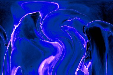 Alkol mürekkebinden yapılmış doğal akışkan sanat tablosu. Yumuşak, rüya gibi renkler. Aurora oluştur. Şeffaf dalgalı hatları ateşle.