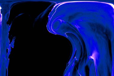 Alkol mürekkebinden yapılmış doğal akışkan sanat tablosu. Yumuşak, rüya gibi renkler. Aurora oluştur. Şeffaf dalgalı hatları ateşle.