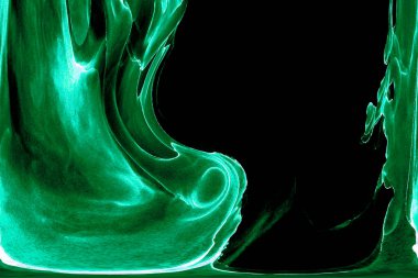 Alkol mürekkebinden yapılmış doğal akışkan sanat tablosu. Yumuşak, rüya gibi renkler. Aurora oluştur. Şeffaf dalgalı hatları ateşle.