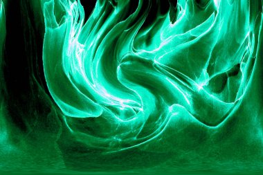 Alkol mürekkebinden yapılmış doğal akışkan sanat tablosu. Yumuşak, rüya gibi renkler. Aurora oluştur. Şeffaf dalgalı hatları ateşle.