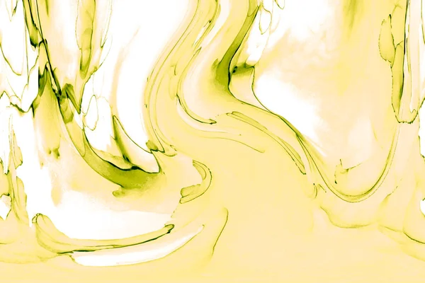 Alkol mürekkebinden yapılmış doğal akışkan sanat tablosu. Yumuşak, rüya gibi renkler. Aurora oluştur. Şeffaf dalgalı hatları ateşle.