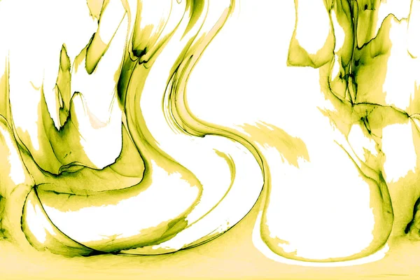 Alkol mürekkebinden yapılmış doğal akışkan sanat tablosu. Yumuşak, rüya gibi renkler. Aurora oluştur. Şeffaf dalgalı hatları ateşle.