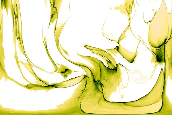 Alkol mürekkebinden yapılmış doğal akışkan sanat tablosu. Yumuşak, rüya gibi renkler. Aurora oluştur. Şeffaf dalgalı hatları ateşle.