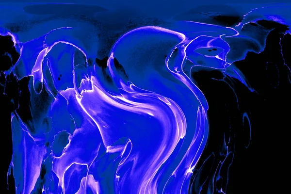 Alkol mürekkebinden yapılmış doğal akışkan sanat tablosu. Yumuşak, rüya gibi renkler. Aurora oluştur. Şeffaf dalgalı hatları ateşle.