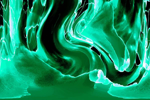 Pintura Fluidos Abstratos Naturais Renderizados Tinta Álcool Cores Suaves Sonhadoras — Fotografia de Stock