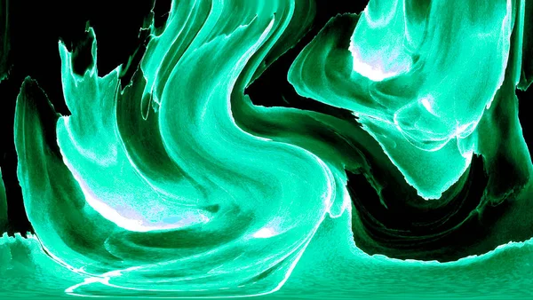 Pintura Fluidos Abstratos Naturais Renderizados Tinta Álcool Cores Suaves Sonhadoras — Fotografia de Stock