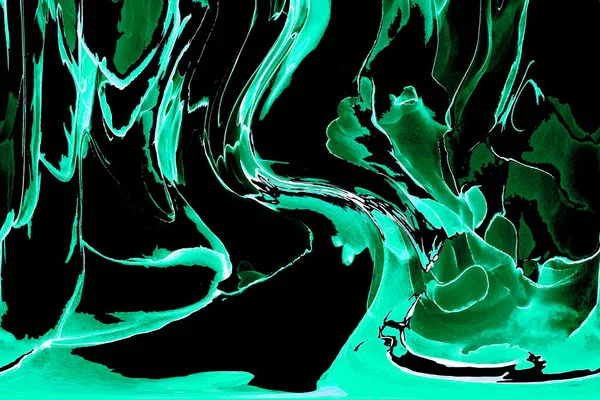 Естественная Абстрактная Живопись Жидкостью Выполненная Чернилах Мягкие Мечтательные Цвета Создать — стоковое фото