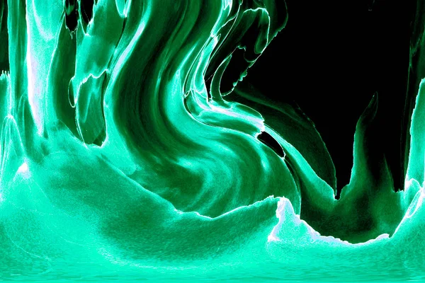 Alkol mürekkebinden yapılmış doğal akışkan sanat tablosu. Yumuşak, rüya gibi renkler. Aurora oluştur. Şeffaf dalgalı hatları ateşle.