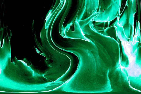 Alkol mürekkebinden yapılmış doğal akışkan sanat tablosu. Yumuşak, rüya gibi renkler. Aurora oluştur. Şeffaf dalgalı hatları ateşle.
