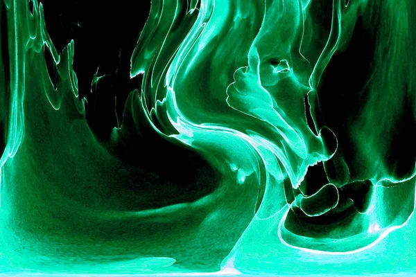 Pintura Fluidos Abstratos Naturais Renderizados Tinta Álcool Cores Suaves Sonhadoras — Fotografia de Stock