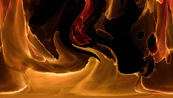 Alkol mürekkebinden yapılmış doğal akışkan sanat tablosu. Yumuşak, rüya gibi renkler. Aurora oluştur. Şeffaf dalgalı hatları ateşle.