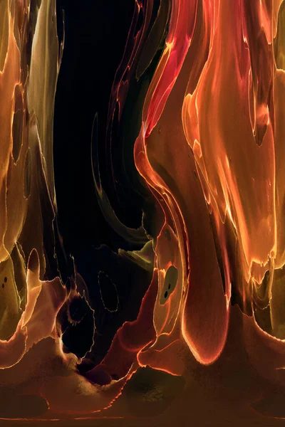 Alkol mürekkebinden yapılmış doğal akışkan sanat tablosu. Yumuşak, rüya gibi renkler. Aurora oluştur. Şeffaf dalgalı hatları ateşle.