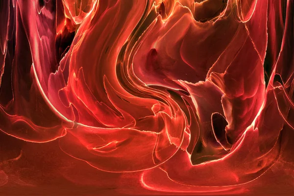 Alkol mürekkebinden yapılmış doğal akışkan sanat tablosu. Yumuşak, rüya gibi renkler. Aurora oluştur. Şeffaf dalgalı hatları ateşle.