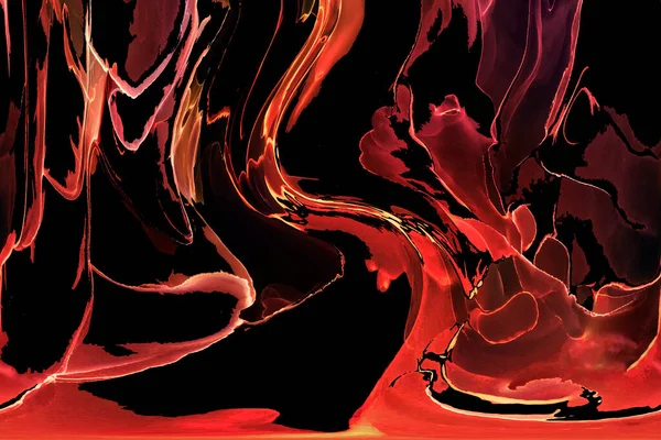 Alkol mürekkebinden yapılmış doğal akışkan sanat tablosu. Yumuşak, rüya gibi renkler. Aurora oluştur. Şeffaf dalgalı hatları ateşle.