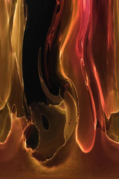 Alkol mürekkebinden yapılmış doğal akışkan sanat tablosu. Yumuşak, rüya gibi renkler. Aurora oluştur. Şeffaf dalgalı hatları ateşle.